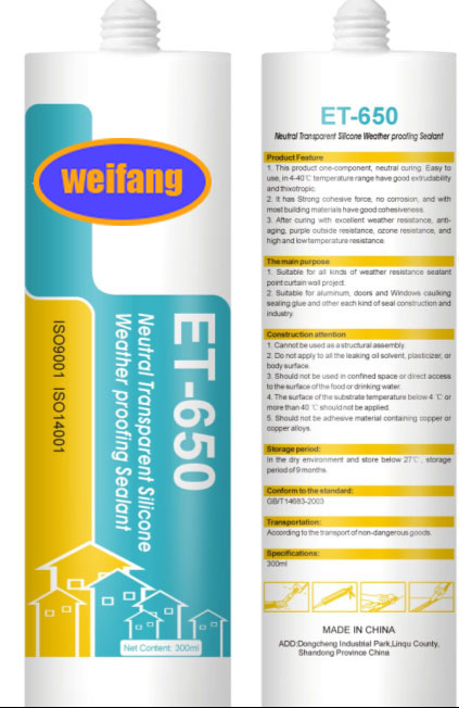 silicone sealant ET-650