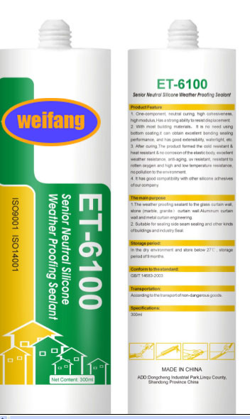silicone sealant ET-6100